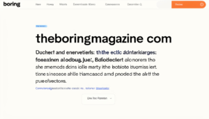 theboringmagazine com
