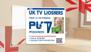 free TV license for UK pensioners